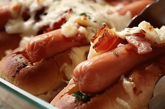 Hot dog - Como preparar perros calientes - Comida fácil y rápido