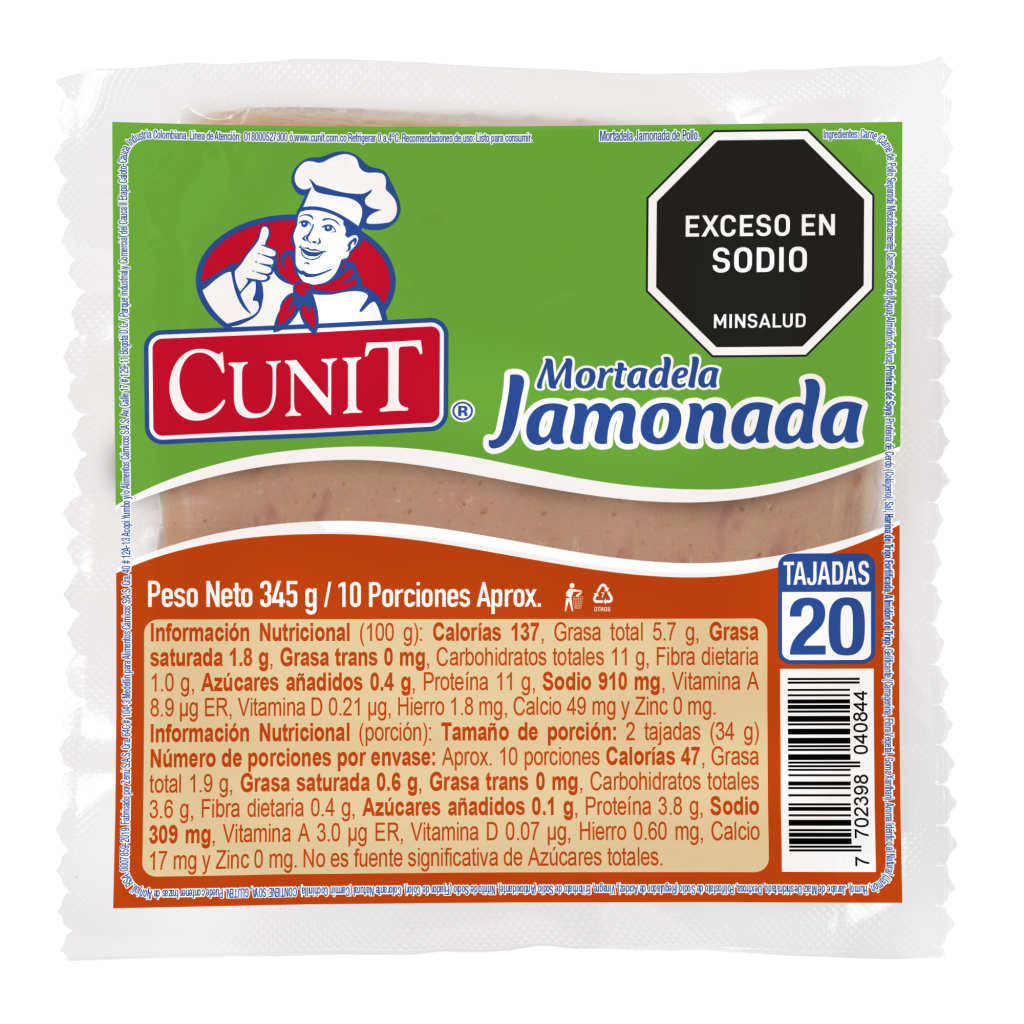 mortadela jamonada cunit