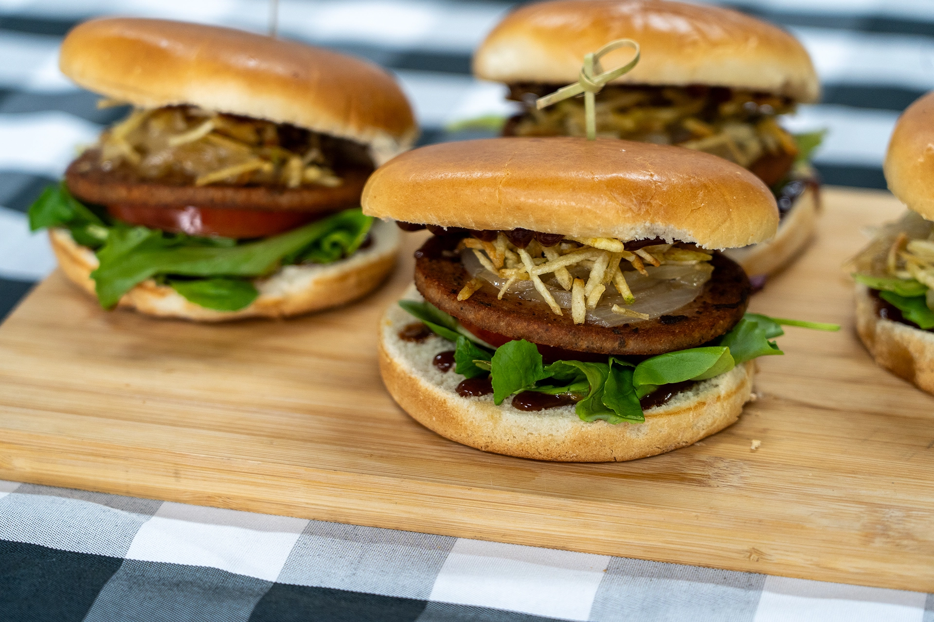 Hamburguesa Crujiente con Rapiyá